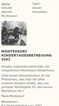 Mobile Screenshot of montessori-viki.ch